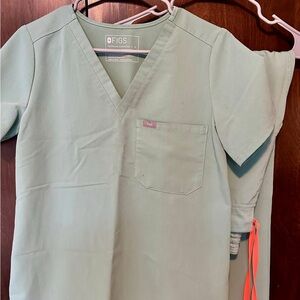 Figs Jade small Scrub Set